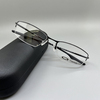 动动品牌超轻纯钛细框半框近视眼镜架wingbackox5089弹簧镜腿