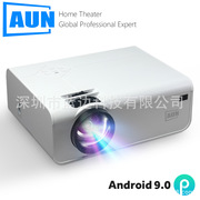 AUN 全高清 1080P 投影仪 A13 MINI Beamer LED 安卓智能家庭影院