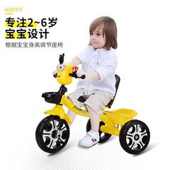儿童三轮车带后斗小形脚踩脚踏小车可坐自行车小童宝宝周岁3