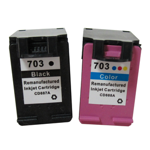 兼容HP703墨盒K109a HP K510a k209a F735 D730墨盒 黑色彩色