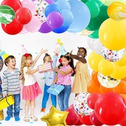 116件彩色气球花环，拱形气球套装，生日派对婚礼节日装饰气球