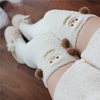 秋冬季 日系可爱卡通长筒袜过膝软绵绵袜子高筒地板袜睡眠袜