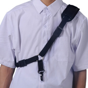 斜肩萨克斯背带真牛皮加厚加宽舒适透气通用挂带吊带脖带