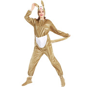袋鼠连体衣动物，cospaly角色扮演万圣节成人男女居家睡衣，演出服饰
