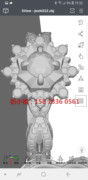 品牌钻石世家宣传钻石戒指，雕塑玻璃纤维戒指模型制作工厂