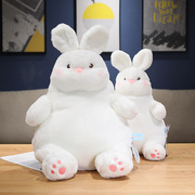 大白兔公仔毛绒玩具抱着睡觉娃娃女生，礼物软可机洗不掉毛兔子玩偶