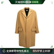 香港直邮潮奢 Marni 玛尼 男士单排扣羊毛大衣
