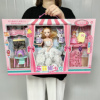 女孩洋娃娃套装超大礼盒公主，玩具换装仿真衣服，过家家礼物盒