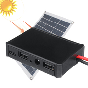 4插座双USB DC接口DIY太阳能电池板充电器稳压器输出5V手机充电