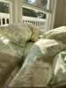 法式复古绿全棉床上四件套，纯棉1.5m1.8米公寓，被套床单宿舍三件套