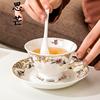 欧式宫廷咖啡杯套装陶瓷小奢华骨瓷下午茶茶具花茶杯家用红茶杯