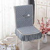 餐桌椅垫套装餐桌布简约中式坐垫，靠垫一体家用连体垫防滑凳子套罩