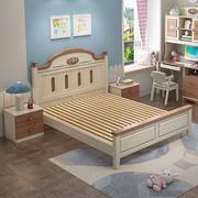 实木儿童床1.2男孩女孩童趣，床青少年现代简约环保水性漆套房家具