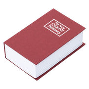 金诗洛K5208书本储物箱字典隐藏密码保险盒整理工具箱中号密码红