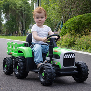 儿童拖拉机四轮电动汽车宝宝小孩，玩具车可坐人带遥控1一3周岁礼物