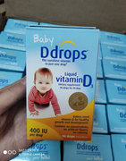 美版Ddrops维生素D3新生婴儿补钙滴剂baby D3 VD帮助吸收90滴