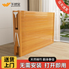 竹床折叠床单人床成人，家用简易实木，小床出租屋1.5米双人床硬板床