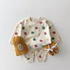 新生儿春秋套装1-2周岁男童女童，宝宝长袖上衣+长裤两件套婴儿衣服