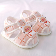 0-1岁宝宝凉鞋女宝夏季学步鞋软底防滑6-12个月2023婴儿鞋男