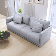 北欧风现代布艺沙发小户型简约客厅双人三人组合乳胶沙发羽绒沙发