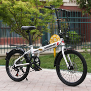 迷你折叠自行车小款12寸免安装女士超轻便携上班成年人单车脚踏车