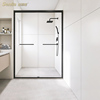 圣莉亚淋浴房一字型带缓冲家用卫生间，隔断浴室玻璃门淋浴房移门