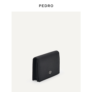 PEDRO牛皮零钱包Icon系列男士迷你卡包短款钱包PM4-26500022