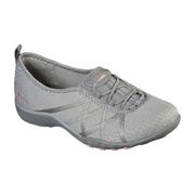 Skechers斯凯奇女帆船鞋系带浅口灰色平底休闲舒适5007907231