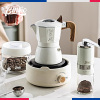 bincoo双阀咖啡摩卡壶意式煮咖啡壶浓缩萃取家用户外套装咖啡器具