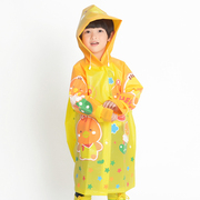 带书包位防暴雨儿童，雨衣韩国环保卡通，eva男童女儿童学生雨衣