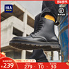 HLA/海澜之家男鞋时尚流行马丁靴男黑色潮流工装靴英伦风男靴靴子