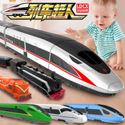 寒冰角马列车超人玩具男孩，变形机器人火车，玩具复兴和谐号儿童男孩