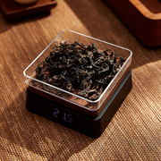 实木小型茶叶秤茶则电子秤普洱茶称茶器量茶专用克秤家用咖啡豆秤