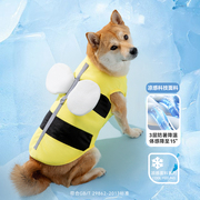夏季薄款宠物蜜蜂造型凉凉衣柴犬泰迪比熊博美，小型犬猫咪狗狗衣服