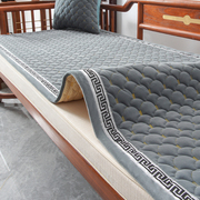 冬季沙发垫防滑套罩红木沙发坐垫毛绒实木垫子家俱罗汉床中式盖布