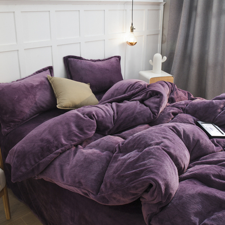 紫色床单