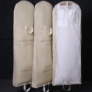 婚纱防尘罩礼服防尘套折叠手提两用秀禾包装袋子加厚透明定制