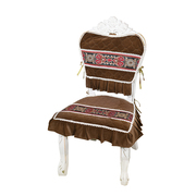 欧式椅垫坐垫餐椅垫高档奢华家用布艺，椅垫椅套椅背坐垫套装