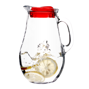 土耳其帕莎帕琦玻璃冷水壶，凉水冷饮果汁，凉茶壶有带盖壶圆形大容量