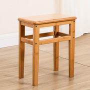 楠竹小凳子实木板凳餐桌凳，创意餐凳时尚，矮凳小方凳木凳非塑料家用