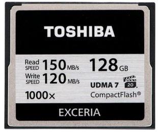 议价 东芝CF卡128G1000X尼康佳能单反存储卡相机内存卡150M/S