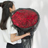 情人节99朵红玫瑰生日花束，鲜花速递同城配送表白求婚礼