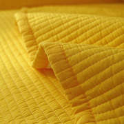 纯棉沙发垫套皮四季防滑通用纯色实木布艺简约现代北欧风格柠檬黄
