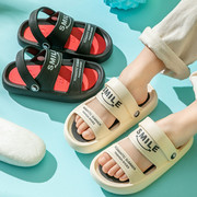 儿童凉鞋夏季男童女鞋双色底EVA橡塑系列防滑沙滩外穿凉拖小中童