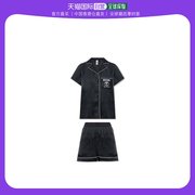 香港直邮潮奢 Moschino 女士Moschino 短袖两件套睡衣套装