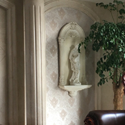极速欧式壁挂墙面装饰假窗浮雕，少女玄关走廊家居，背景墙装饰挂件工