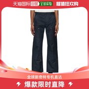香港直邮潮奢 424 男士黑色拼接长裤