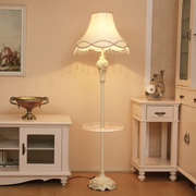 欧式落地灯客厅带茶几，的立式台灯美式复古卧室，温馨遥控led床