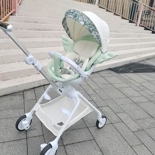 卡曼溜娃神器婴儿车折叠儿童高景观轻便可坐躺遛娃新生儿宝宝推车