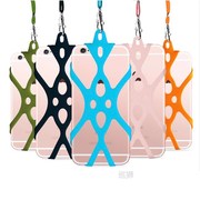 Phone Lanyard Holder Case Cover Universal Silicone Cell Phon